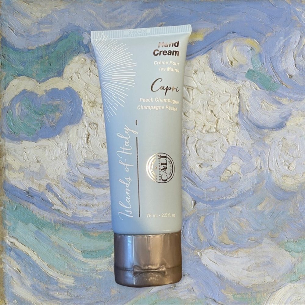 Islands of of Italy Capri Peach Champagne Hand Cream